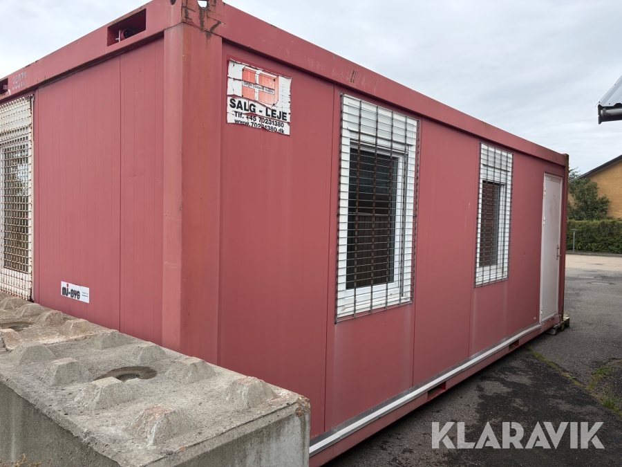 Personalemodul Dansk Container supply 20 fod