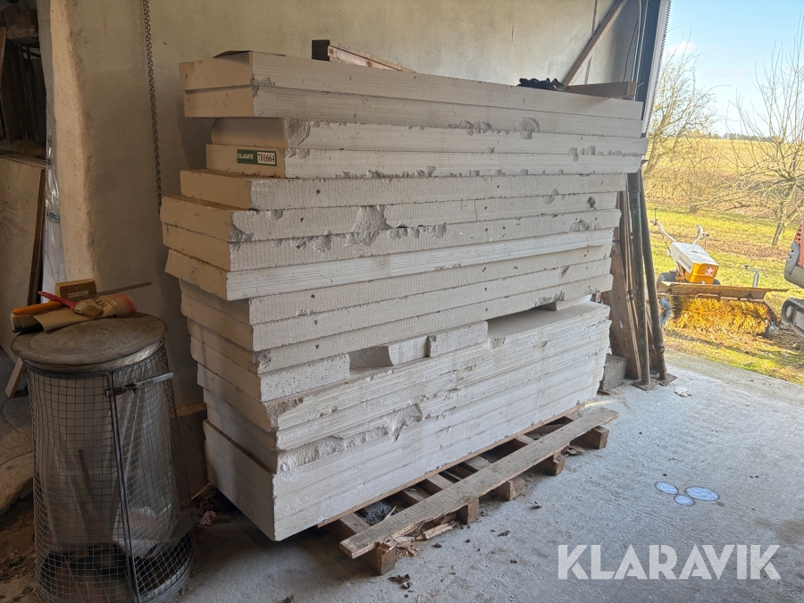 Gasbeton 17 hele plader