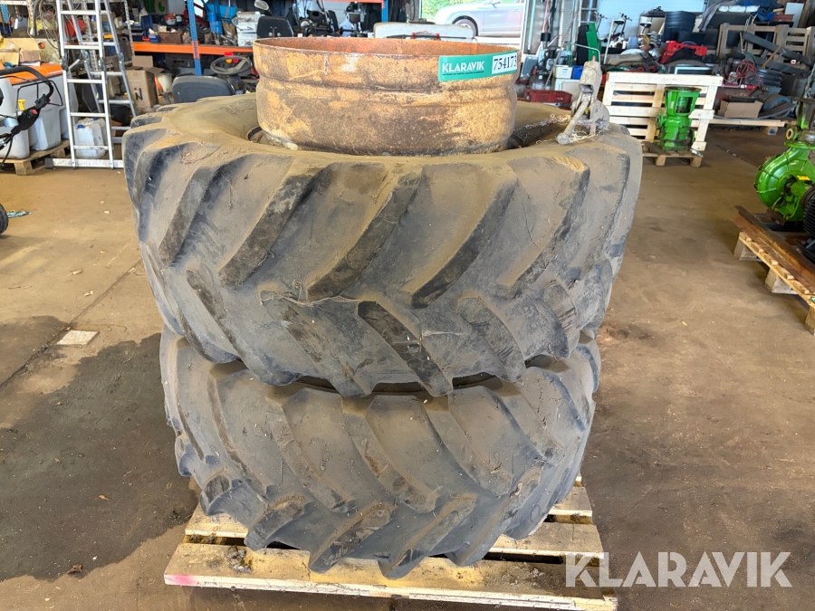 Tvillingehjul Michelin 540/65 R30, 2 Styk