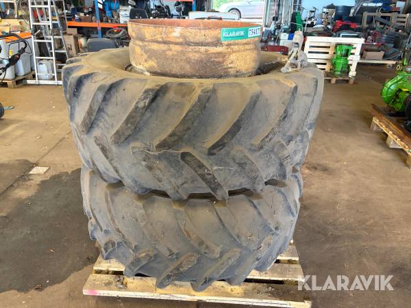 Tvillingehjul Michelin 540/65 R30, 2 Styk