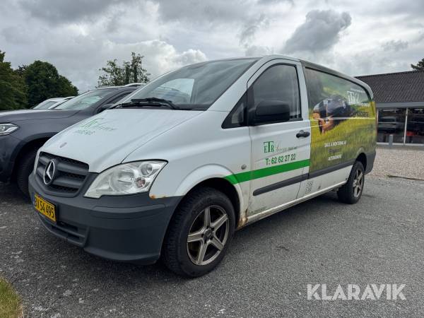 Varebil Mercedes-Benz Vito, 113 CDI Kassevogn Lang