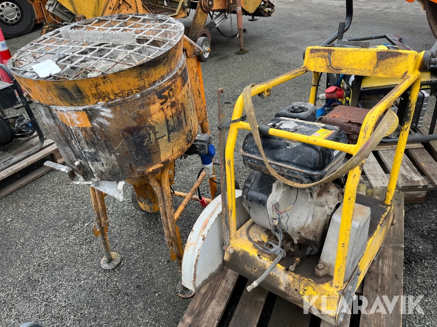 Betonblander/Asfaltskærer Soroto/Wacker L-30/ BFS 1345BZ