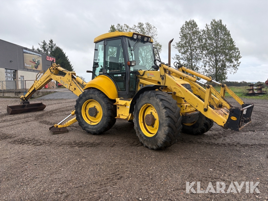 Rendegraver New Holland LB115B-4PS med euroskifte