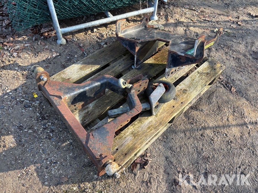 Adapterbeslag Stensballe - 2 styk