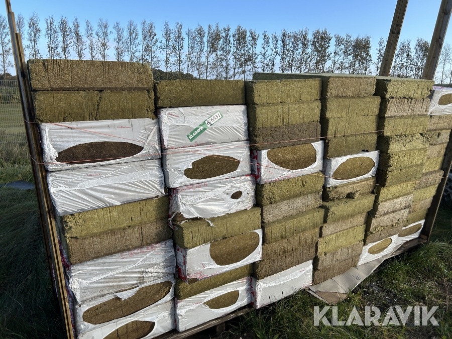 Isolering Rockwool Trinlydsbatts 38 pakker