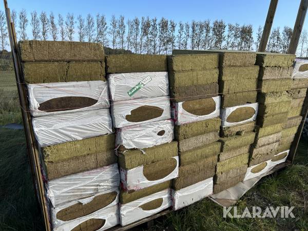 Isolering Rockwool Trinlydsbatts 38 pakker