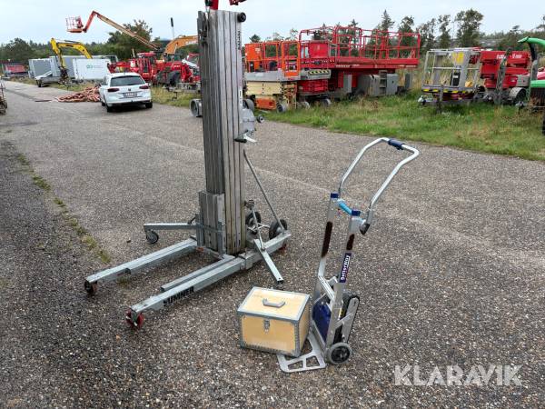 Materialehejs og El-sækkevogn Sumner Og Betterway 2 styk