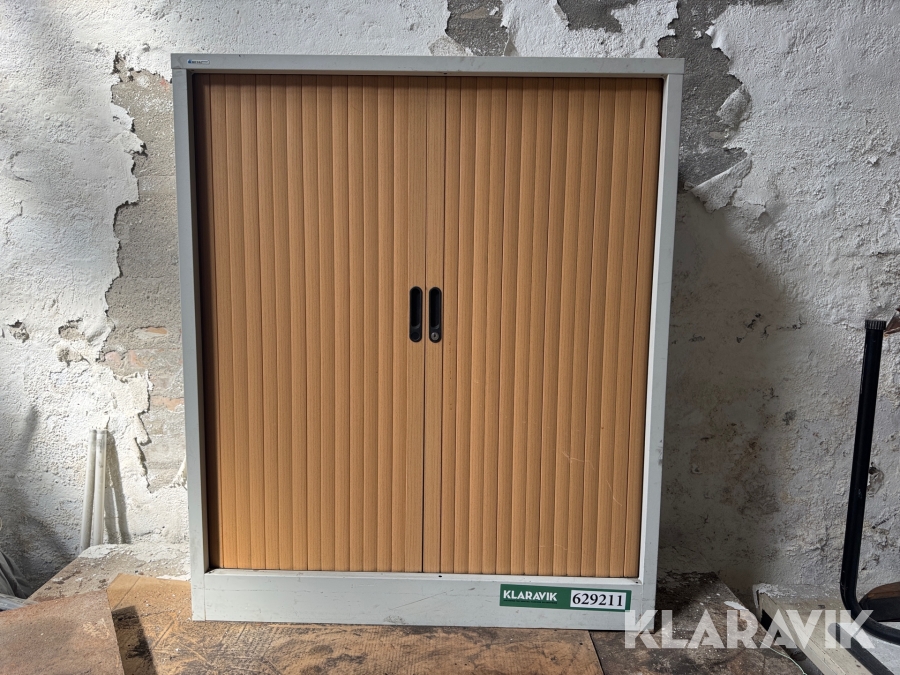 Skab E Metal Design med Jalousilåger