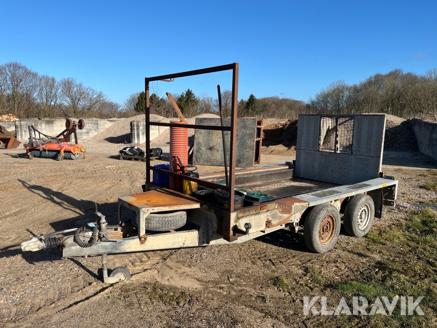Maskintrailer IFOR Williams GX105