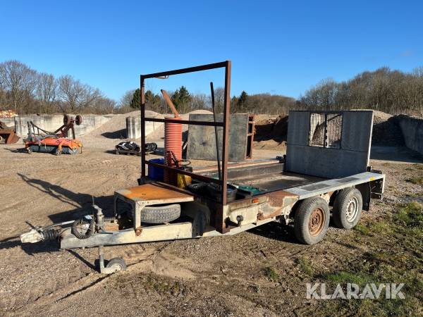 Maskintrailer IFOR Williams GX105