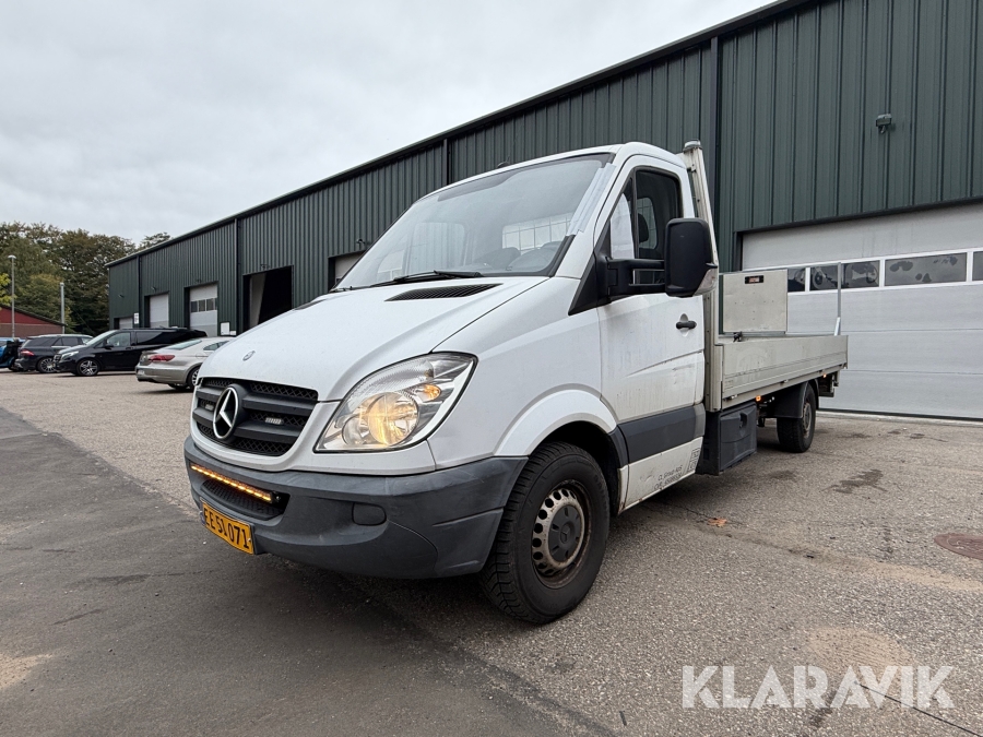 Ladvogn Mercedes-Benz Sprinter 316 CDI med åbent lad og automatgear