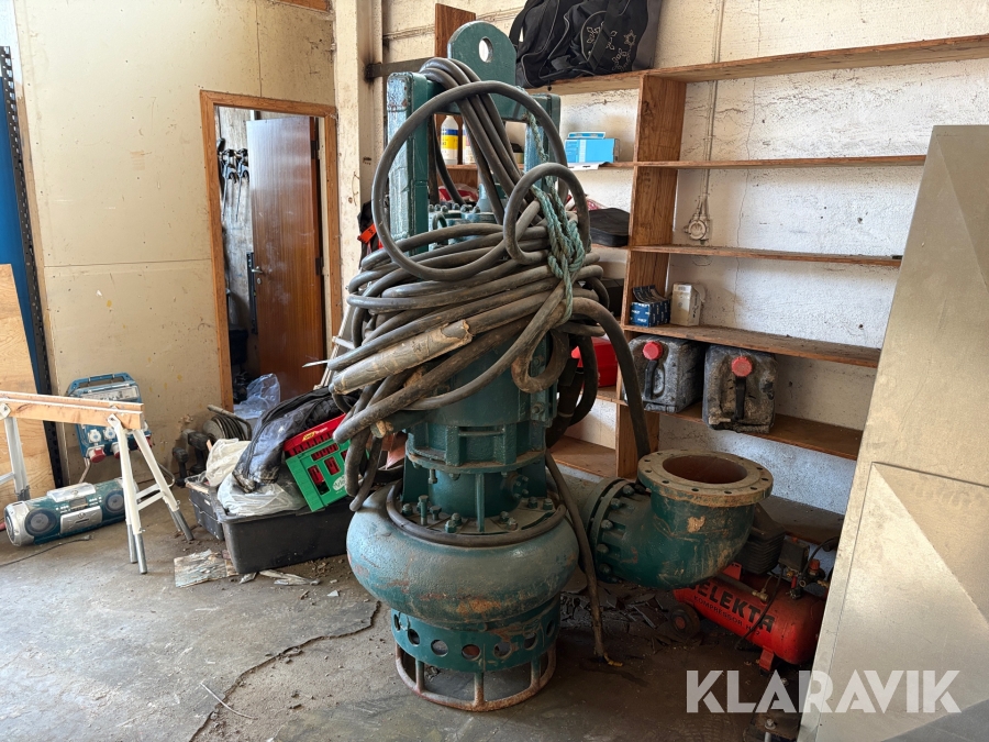 Panser uddybningspumpe 