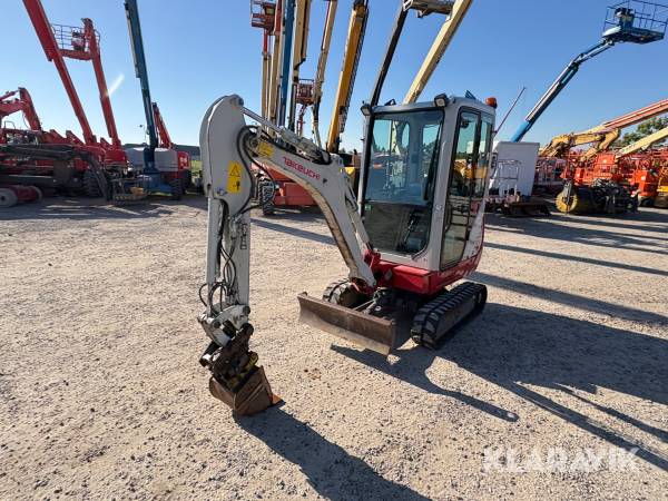 Minigraver Takeuchi TB216 Tilt