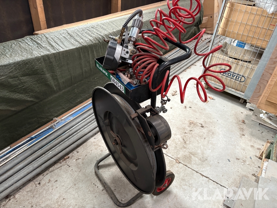 Båndstrammer til trykluft