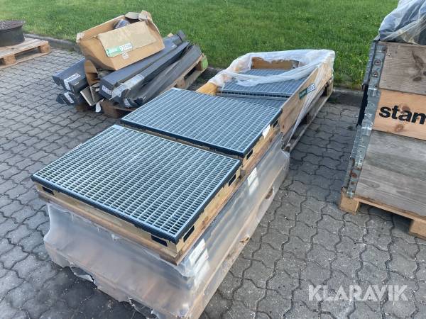Dør riste Aco 75x50 14 styk