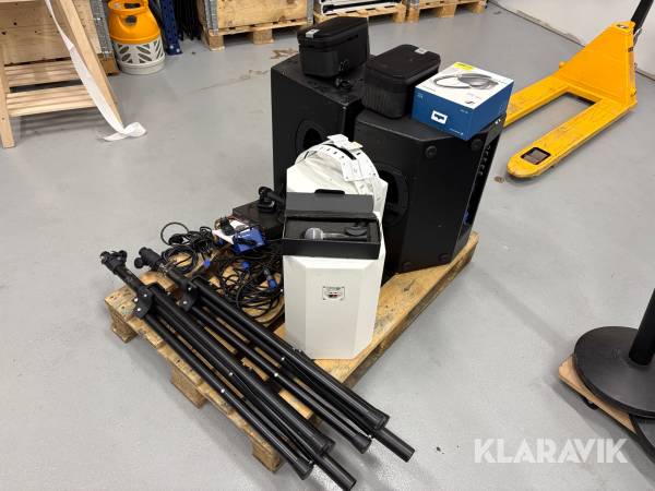 Højtalere og mikrofoner - 1 palle