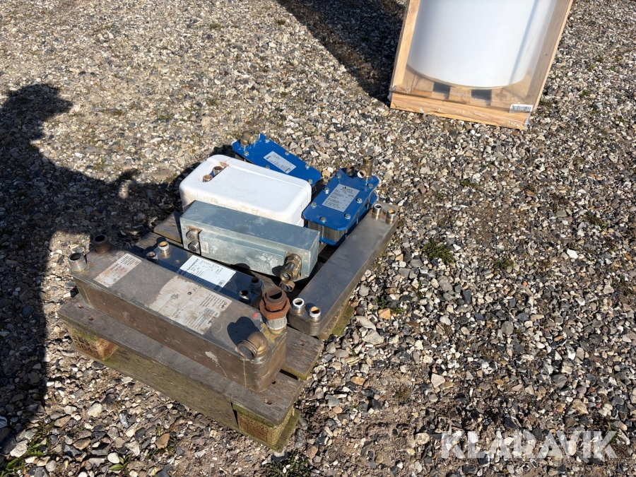 Blandet lot med varmevekslere Danfoss/ apv
