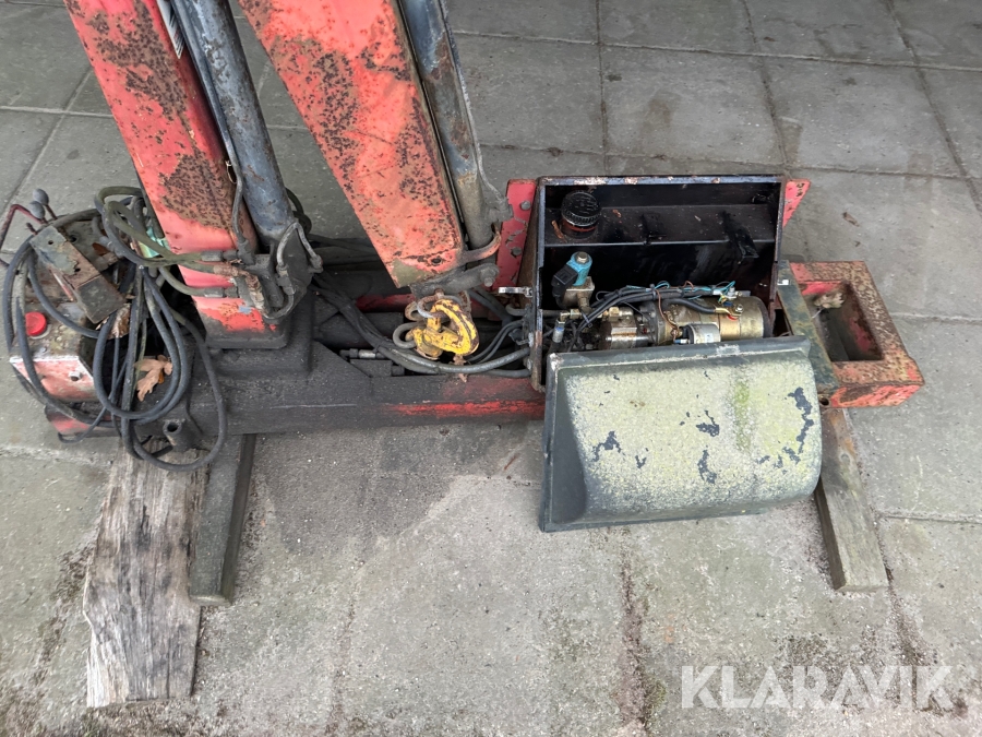 Lastbils Ratt Lastbils kran, Haderslev, Klaravik auktioner