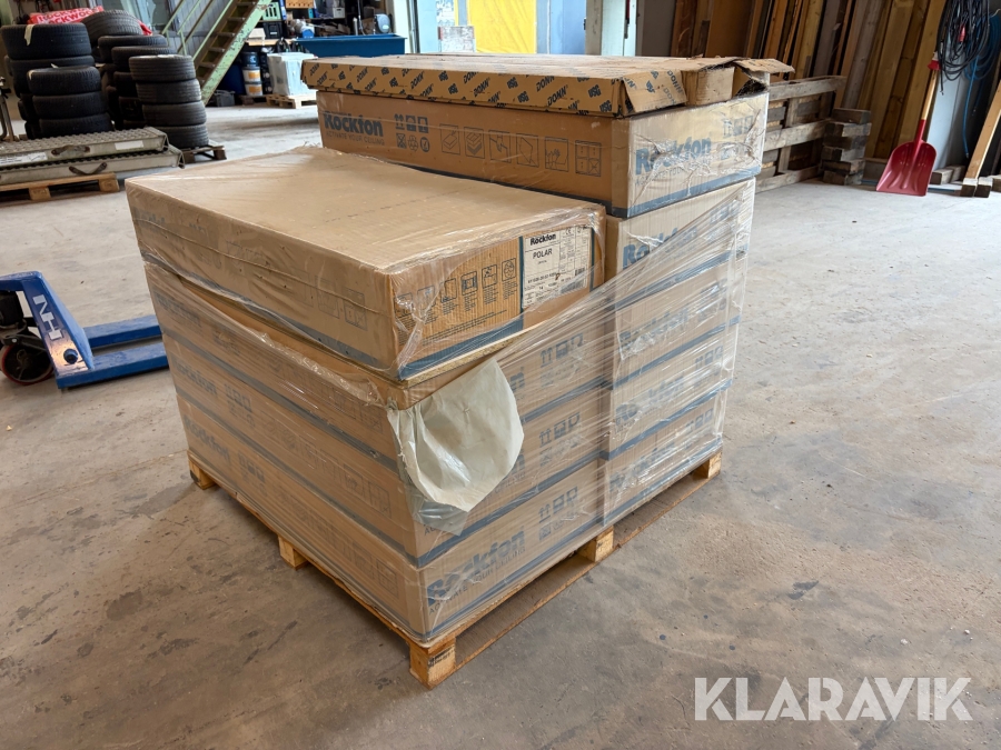 Akustik lofts plader Rockfon Polar Crystal - 9 kasser