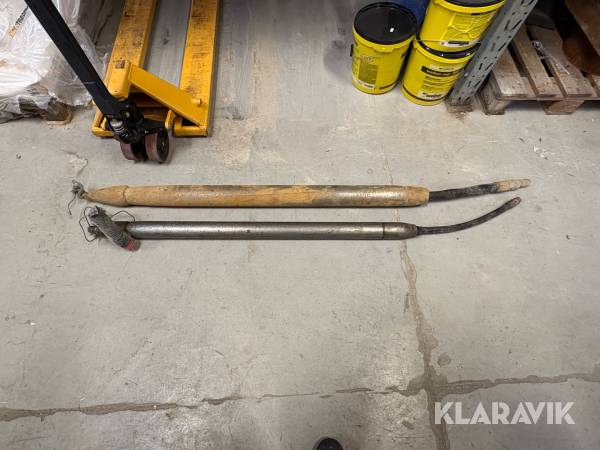 Jordraketter 90 mm og 75 mm 2 styk