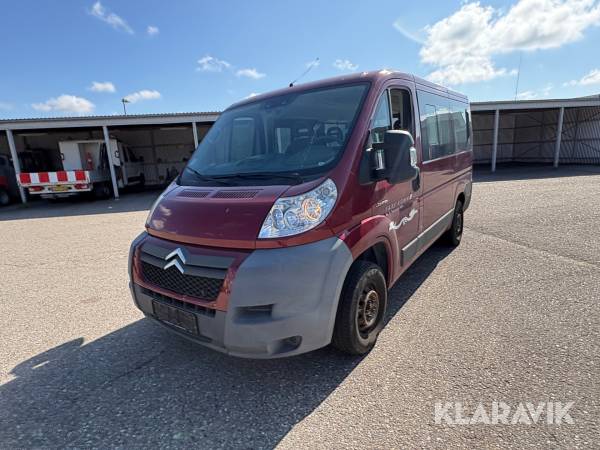 Minibus Citroen Jumper indvendig lift