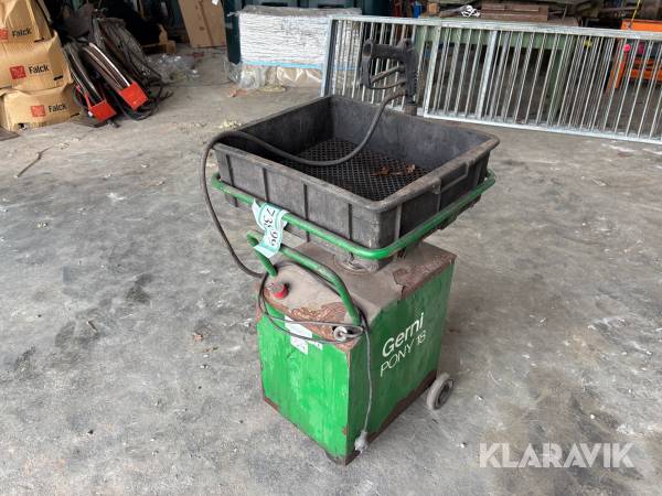 Reservedelsvasker Gerni Pony-18