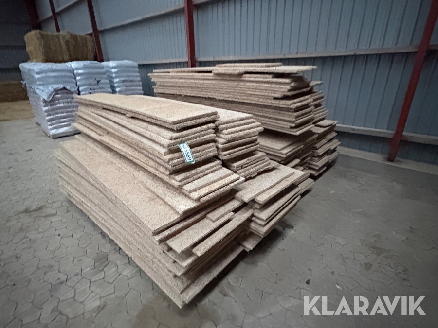 Troldtekt plader Assorteret størrelser