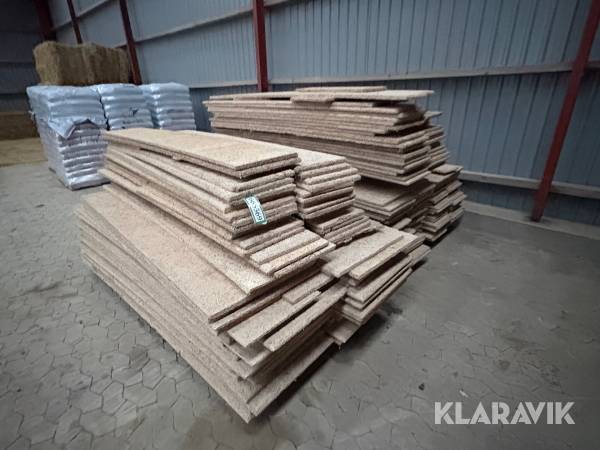 Troldtekt plader Assorteret størrelser