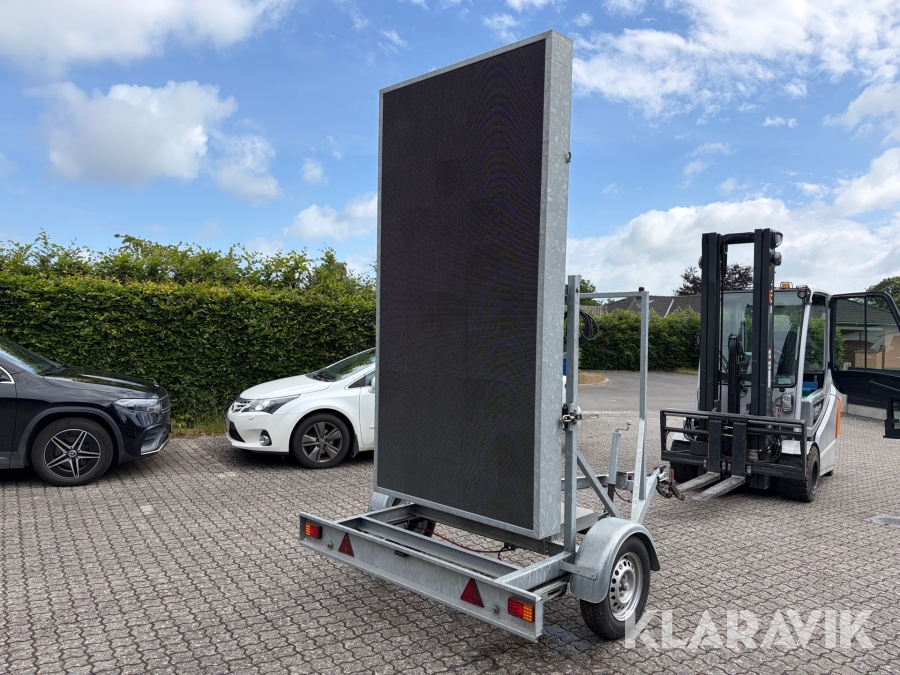 LED skærmtrailer PVH 6mm