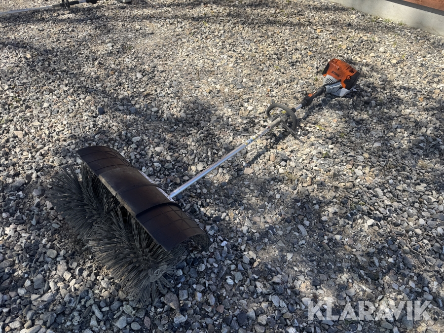 Kombimaskine Stihl KM 131R med børstevalse