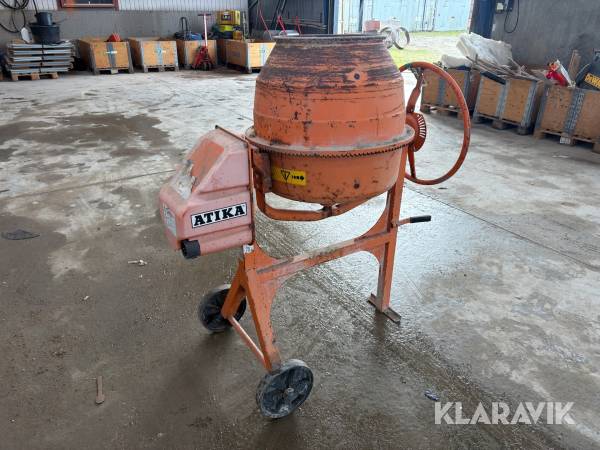 Beton/Tvangsblander Atika 1 styk
