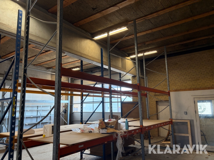 Pallereolsystem 22 gavle og 64 bjælker