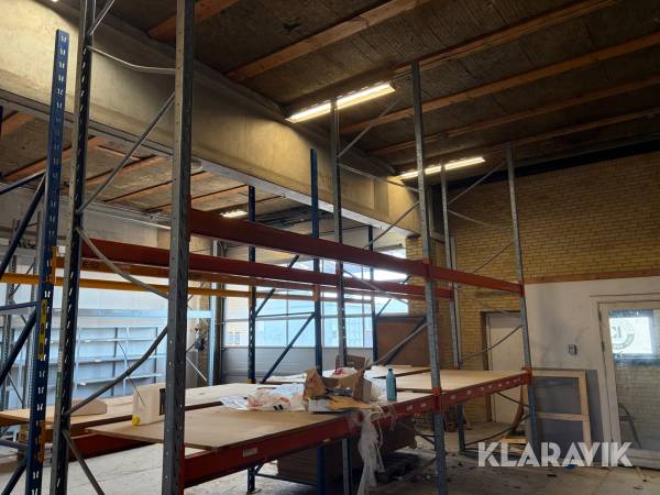 Pallereolsystem 22 gavle og 64 bjælker