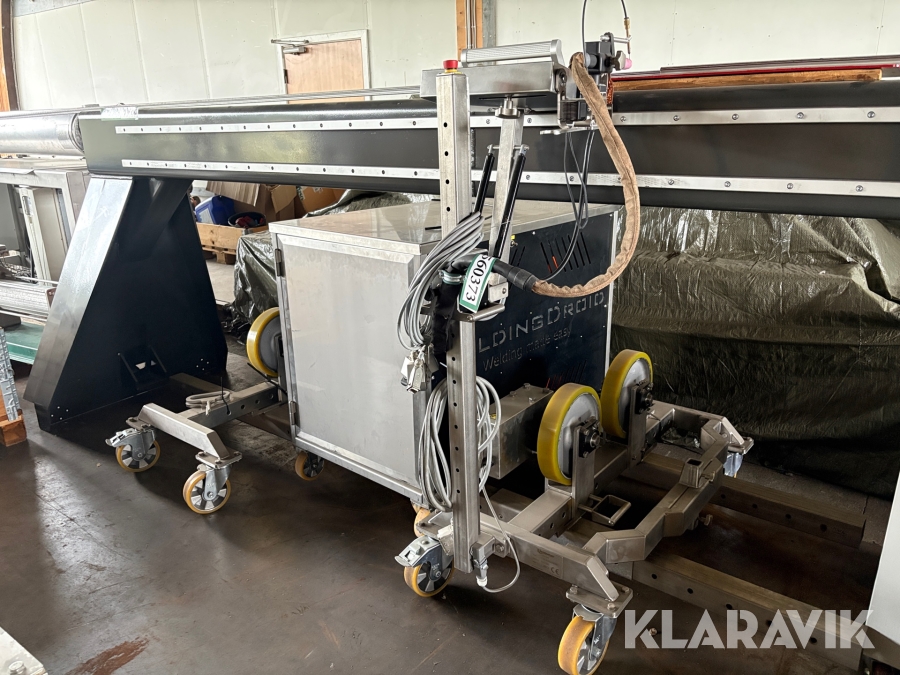 Orbitalsvejsemaskine til rør WeldingDroid - Pipe welding machine