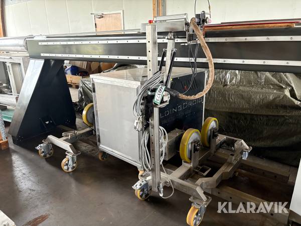 Orbitalsvejsemaskine til rør WeldingDroid - Pipe welding machine