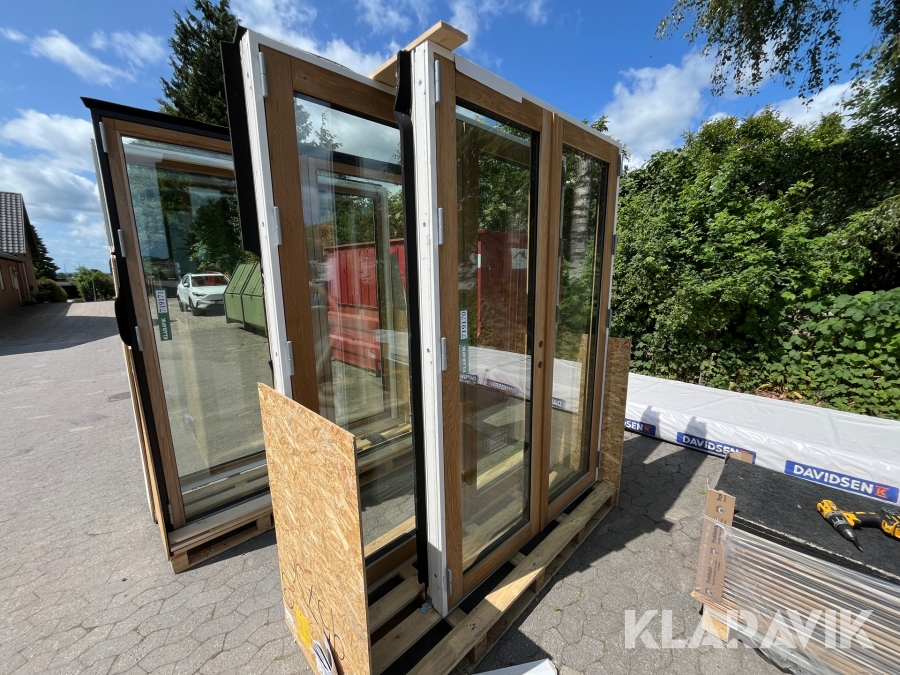 Terrassedørsparti Krone - 2 styk