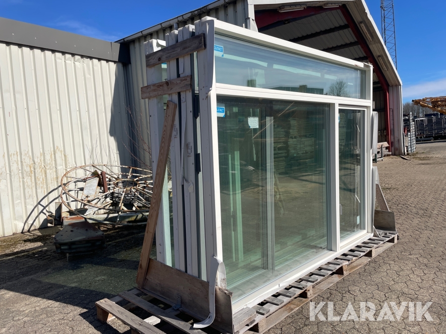 Vinduer Velfac 4 styk
