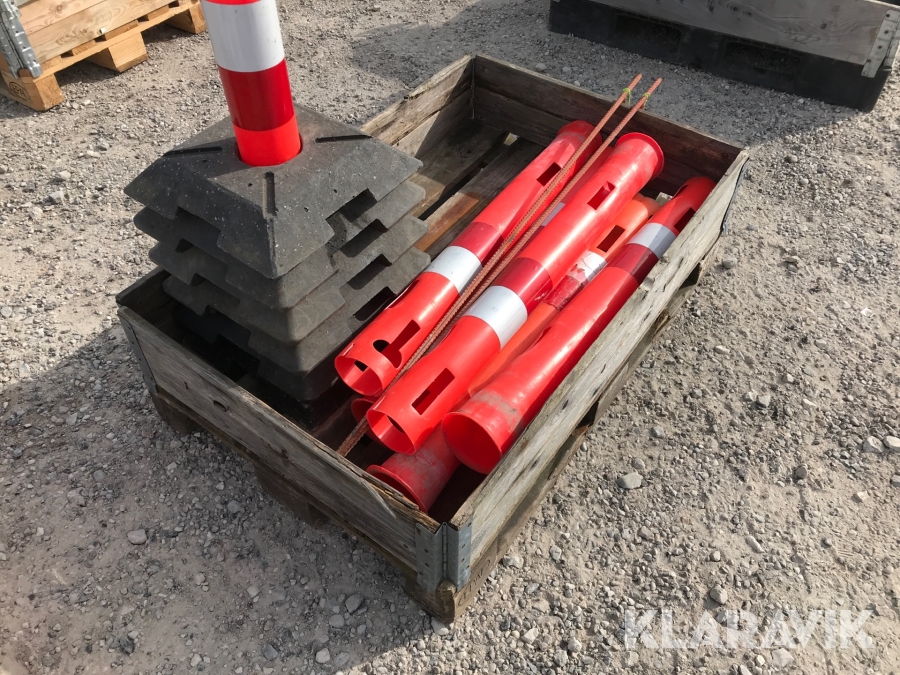 Afspærringscylinder inkl fod