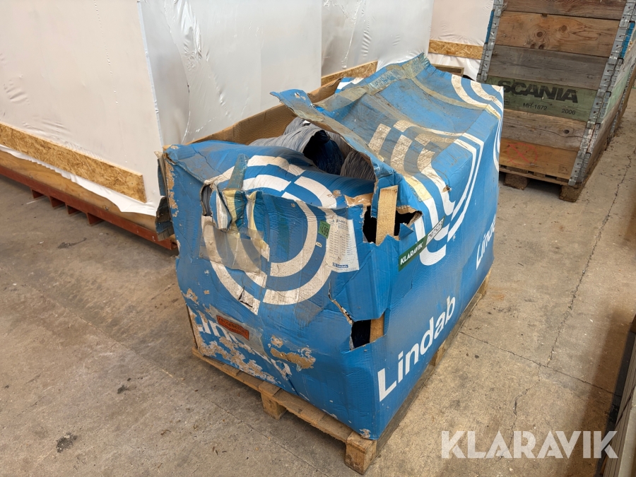 Ventilationsslanger Lindab TH Ø250 mm, ca. 24 Styk
