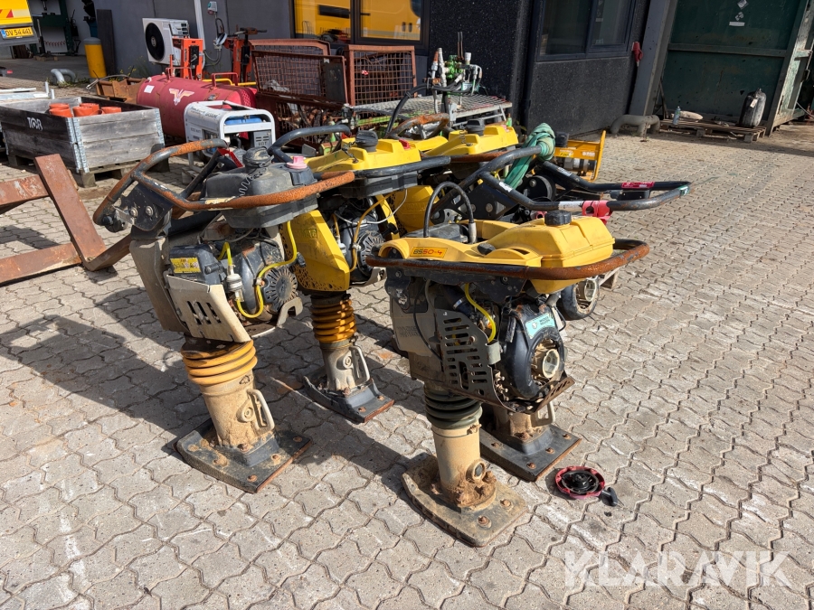 Pladevibrator Wacker/bomag 5 styk