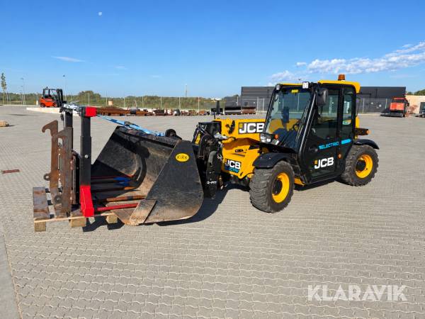 Teleskoplæsser JCB 525-60E med tilbehør