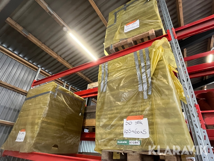 Troldtekt 105x60x5 cm - 3 paller