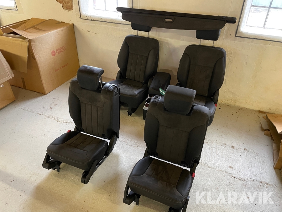 Bilsæder 4 stk. Mercedes