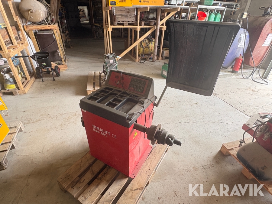 Afbalancering apparat Nima-lift Dæk-291