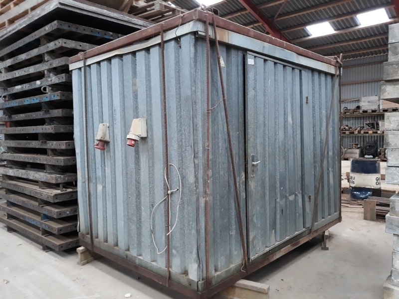 Byggeplads generator 40 KVA i container