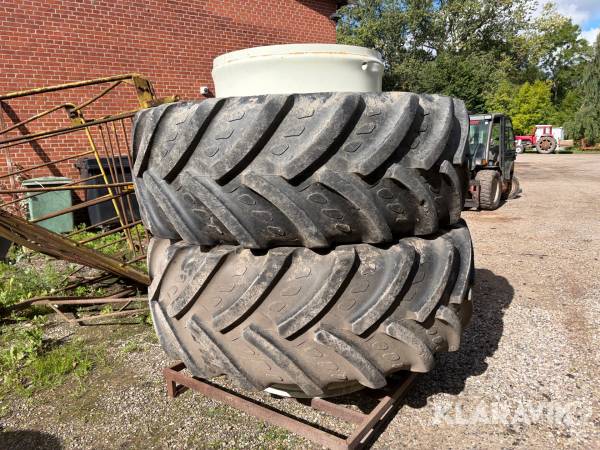 Tvillinghjul Kleber Topker 650/75 R38 2 Styk