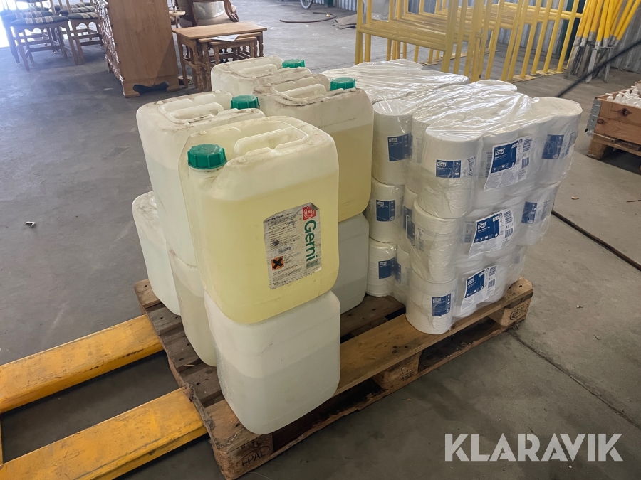 Bremserens Gerni Brake-Clean 9 styk og papir