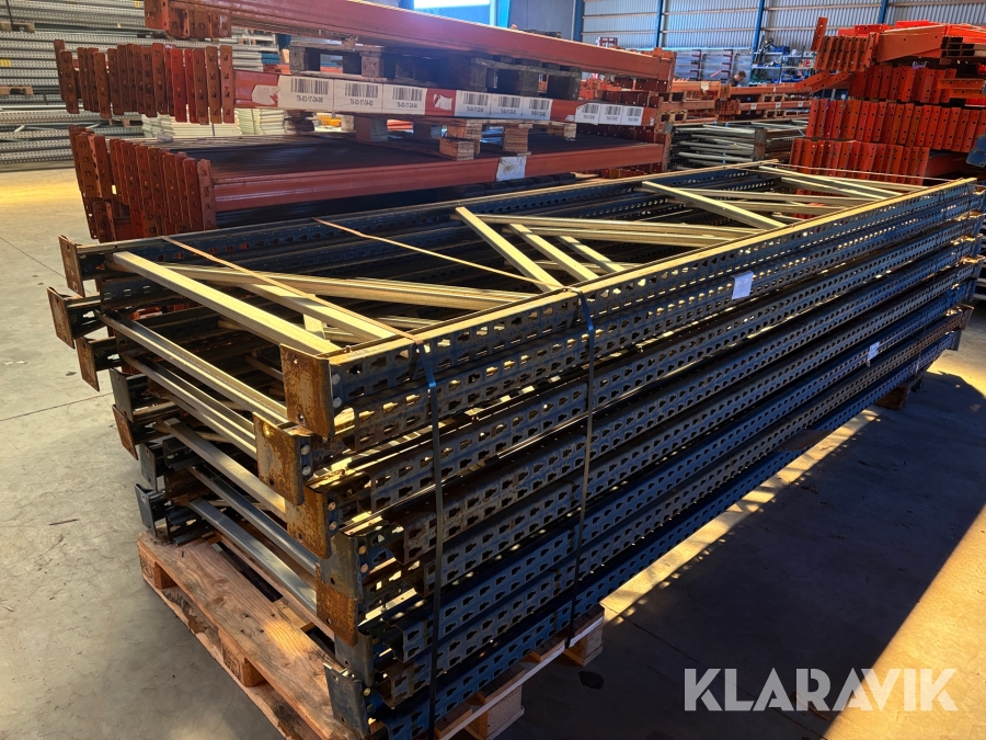 Pallereoler Mecalux - 13 fag i alt