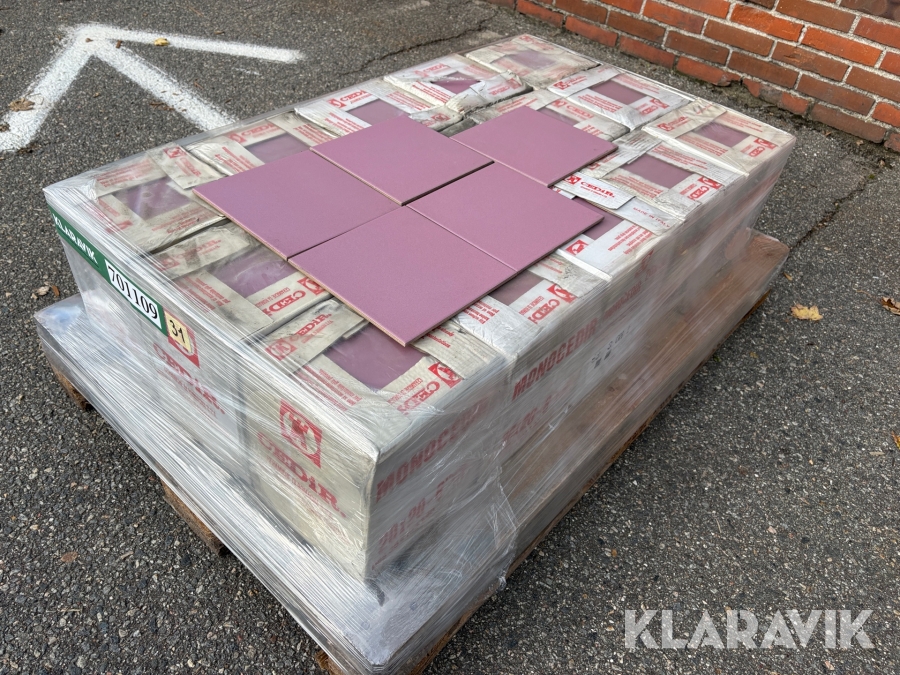 Fliser Cedir Lilac - 20x20 cm - 21,2 kvm