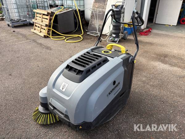 Fejemaskine Kärcher KM 75/40 W P - med sidekost og opsamler